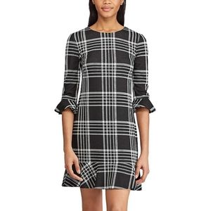 CHAPS ruffled dress NEW